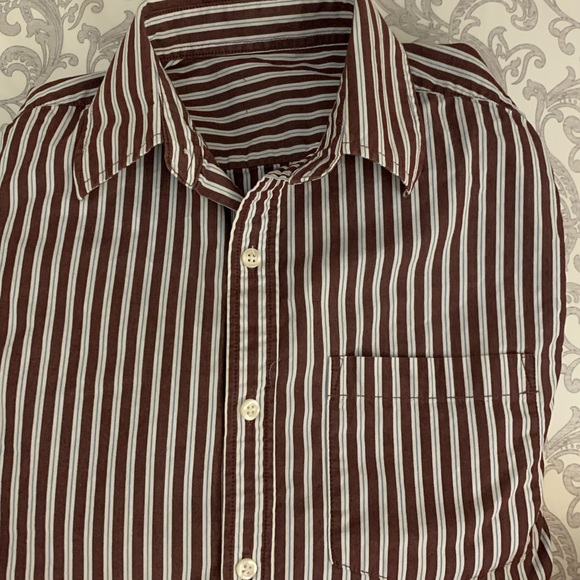 Men’s long sleeve stripe dress Shirt - Picture 5 of 5